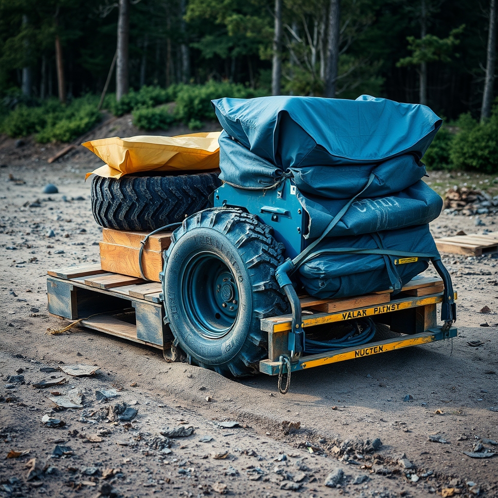 Prix et achat : transpalette tout terrain neuf, occasion et location — tire palette tout terrain